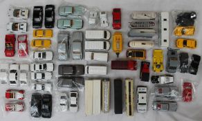 A collection of Corgi cars,