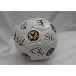 A Newport County AFC 1912 / 1989 exiles signed football