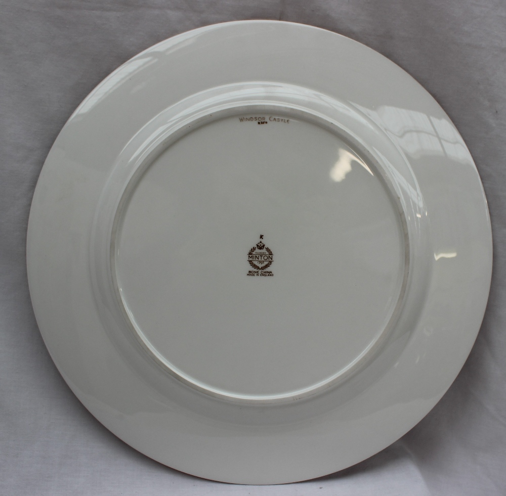 A Minton bone china cabinet plate, - Bild 3 aus 4