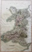 Cary (John) A New Map of the Principality of Wales, Divided into Counties, 1809, 98.5 x 59.