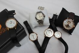 A Seiko Kinetic Gentleman's wristwatch together with a Hugo Schwarze wristwatch,