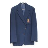 A 1978 Wales Rugby Union tour to Australia team blazer - WRU Prince of Wales feathers embroidered,
