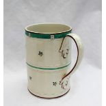 An 18th Century Leeds pottery cider mug,