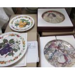 Royal Worcester and other collectors plates