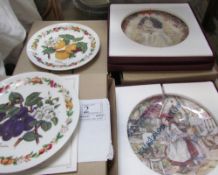 Royal Worcester and other collectors plates
