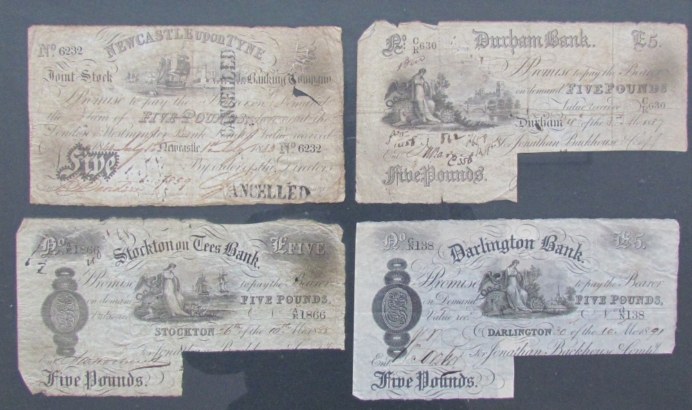 A set of five London Provincial & South Western Bank Ferndale Branch cheques dating from 1918 & - Bild 2 aus 2