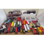 Assorted Dinky, Corgi and other model cars, buses,