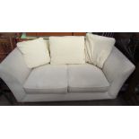 A Contour upholstered two seater settee