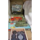 Assorted Dinky Toys including a Sea King Helicopter, No.724, Chieftain Tank, No.
