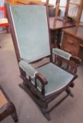 An American rocking chair,