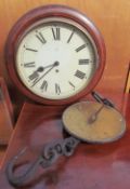 A railway time piece,