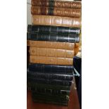 Assorted books including Masterpieces of Maupassant, Works of Somerset Maughan,