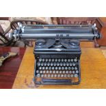 A Bar-lock typewriter