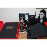 The official Michael Jackson Opus together with other books on Michael Jackson,