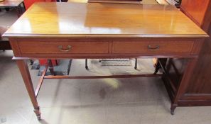 A 19th century mahogany side table,