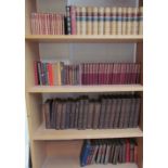 A large quantity of books including Dickens novels, medical volume, history,