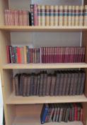 A large quantity of books including Dickens novels, medical volume, history,