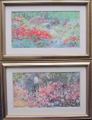 Jackie Simmonds Cottage garden A Pastel together with other pictures ***PLEASE NOTE THAT THIS LOT