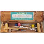 A John Jacques & Son croquet set,