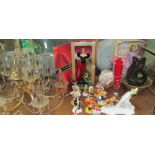 Eleven Royal Doulton figures including Tino the Trixter,Randolf the Ring Master, Bunnykins etc,