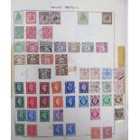 A stamp album and loose world stamps ***TO BE RE-OFFERED IN A FUTURE SALE FOR ESTIMATES OF