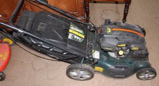 A Wolf electric start mower (Sold as seen,