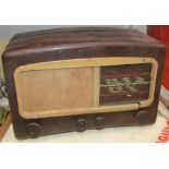 A Cossor bakelite radio