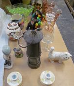 A Beswick Corgi together with Royal Doulton Balloon seller figures, Masons Ginger jar and cover,
