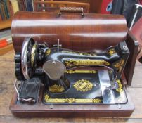 A Singer sewing machine