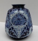 A James Macintyre & Co Ld Florian Ware pottery vase, designed by William Moorcroft,