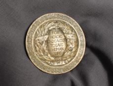 A Carnegie Hero Fund Bronze Medal "For Heroic Endeavour to save Human life" date appears as 1942