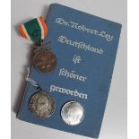 A German Baden silver medal of merit, Friedrich II, 1908-1918,