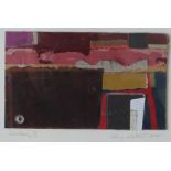 Islwyn Watkins (Welsh 1938-2018) Suddenly II Collage and Acrylic Signed and dated 2008 in the