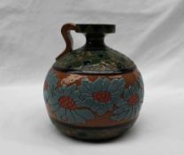 A Wileman & Co Foley "Urbato" pattern pottery jug,