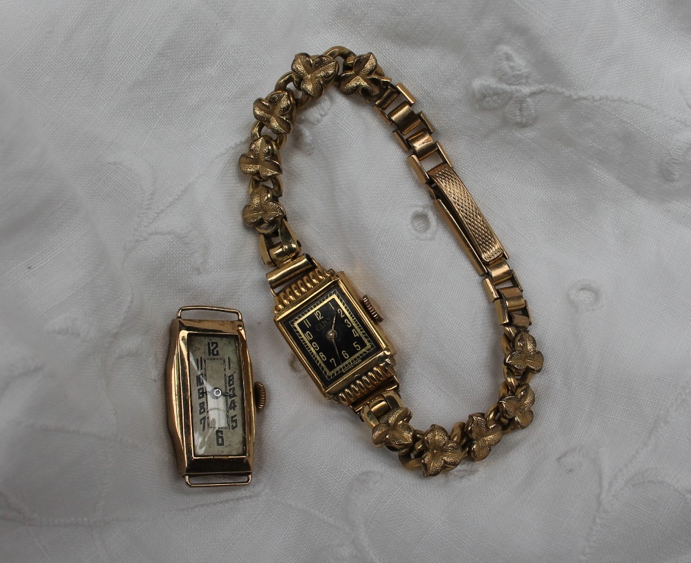 A Lady's 18ct yellow gold wristwatch, - Image 2 of 5