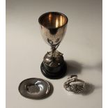 A George V silver golfing trophy, Birmingham,