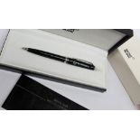 A Montblanc ballpoint pen, in black, inscribed Vfl WOLFSBURG,
