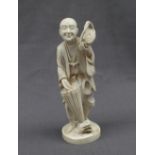 A 19th century Japanese Ivory figure,