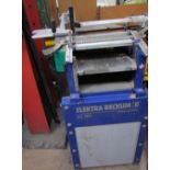 An Elektra Beckum HC260 planer thicknesser (Sold as seen, untested,