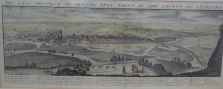 After Samuel and Nathaniel Buck The East Prospect of Burton upon Trent in the County of Stafford A