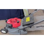 A Honda HRB 423 petrol lawn mower