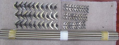 Roger Oates stair rods and ends