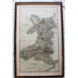 Cary (John) A New Map of the Principality of Wales, Divided into Counties, 1809, 98.5 x 59.