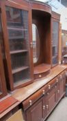 An early 20th century oak dresser,