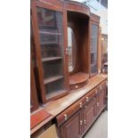 An early 20th century oak dresser,