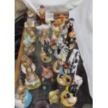 Beswick Fat Cat together with other cat band members,
