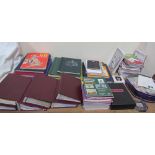 Assorted stamp albums, stamp stock books, loose stamps,