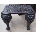 A cast iron footman,