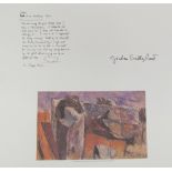 Graham Sutherland prints published by Wales Gas, together with a Christofle silver plated dish,