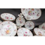 A 19th century Meissen part dinner set,